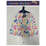 Crochet Top Hand Towel / Tea Towel - Chickens and Gardens